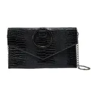 Lady Street Handbag Popular Simple Female Daily Bag Retro Alligator Circle Handle Clutch Shoulder Messenger Bag