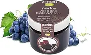 Balsamic vinegar beads for dressing. Concentrated fruit in beads for decoration/tapas/salads/Christmas. High-quality lemon balls. Glass of 180 g, 160-180 balls.