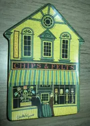 Bradford Exchange Charles Wysocki Folktown "Chips & Felts" collectible plate