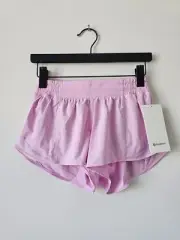 NWT LULULEMON VITP Vital Pink Hotty Hot Low Rise Short 2.5" Lined 6