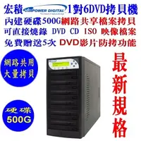 在飛比找PChome24h購物優惠-宏積Vinpower硬碟1對6DVD光碟網路共用拷貝機對拷機