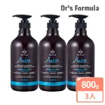 【DR. FORMULA 台塑生醫】岩礦清爽肌沐浴乳-琥珀魅香(800G*3入)