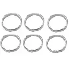 6Pcs Napkin Metal Napkin Set Napkin Buckles Holder Table Decor for4194