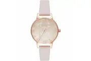 Olivia Burton Ob16sp02 Womens Pink Watch Quartz 30mm