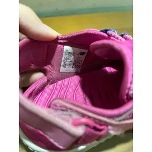二手 /New Balance 女童涼鞋17.5碼