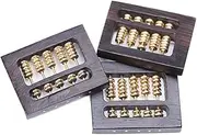 TEHAUX Abacus Shape DIY Pendant Charm for Necklace Bracelet Keychain Present for Family Friends
