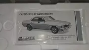 1/18 Modified Holden HZ GTS in Aztec Silver Model Car RARE 650 Made