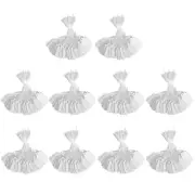 1000 Pieces Price Tags & Hang String, 0.87x1.38in ，Tags Blank White W/ String