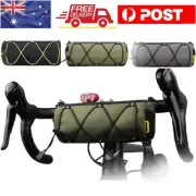 Portable Bike Front Handlebar Bag Waterproof Bicycle Front Frame Tube Bag Biking