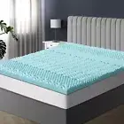 Bedra Memory Foam Mattress Topper Pads Cool Gel Egg Crate 7-Zone Underlay Bamboo