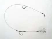 60# MUSKY / PIKE SPINNER QUICK STRIKE SUCKER RIG 1-Treble Hook MUSKIE LURE BAIT