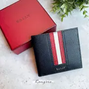 [現貨] BALLY 男用皮夾 經典LOGO八卡短夾 7612510716826