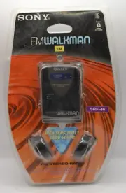NEW Walkman FM Stereo SRF-46 in package
