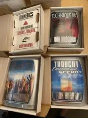 L Ron Hubbard Basic Lectures Set Box 1 Sealed CDs 1951 Science Survival