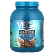 Vega, Plant-Based Organic All-In-One Shake, Chocolate, 3 lb 13.8 oz (1.7 kg)