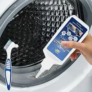 HAIKEYJO Mould Remover Gel with Brush - Powerful Washing Machine Cleaner & Grout Cleaner, Long-Lasting Household Mold Remover for Bathroom, Kitchen, Sink, Refrigerator Strips, Tile & Wall - 150 ml