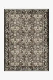 150' x 215' | Machine Washable Runner Rug | Kid & Pet Friendly | Indoor Rug | Honeysuckle & Tulip Dark Wood Flatwoven Rug by Morris & Co. | Ruggable