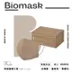 【BioMask保盾】莫蘭迪系列／醫用口罩成人／焦糖奶油（20入／盒）