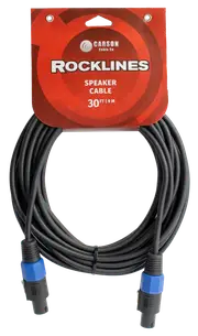 Carson Cable Co Carson Rocklines 30 FT Speaker Cable with speakON Connectors