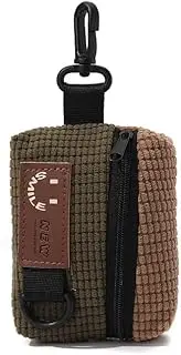 Chic Velvet Headphone Case for Soundcore Space A40, Dual-Tone Zipper Storage Bag - Soft Full Coverage Protective Pouch, Compact Portable Earphone Accessories Organizer