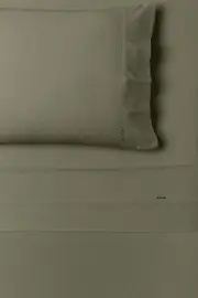 Nara Sheet Set (Moss) - Queen
