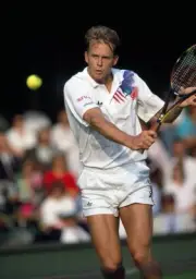 Stefan Edberg of Sweden at the Wimbledon Lawn Tennis Championships- Old Photo 4