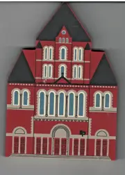 CATS MEOW TRINITY CHURCH COLLECTORS CLUB EDITION (Signed 1993, Retired) NEW