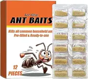 Household Ant Traps | Pet Safe Multipurpose Bait Traps | Effective User-Friendly Ant Baits, Children Safe Bait Trap for Kitchen, Garden, Storage Room