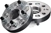 2Pieces Wheel Spacer Adapter 5 Lug Suit Compatible For OPEL ASTRA-GTC Zafira Antara Ampera Cascada PCD 5x115 CB 70.3mm 15/20/25/30/40mm(2PCS 40mm Silver)
