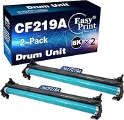 EASYPRINT Compatible Drum Unit Replacement for HP 19A CF219A Drum Unit Compatible for HP Pro M102w M130fw M130nw M130fn M102 M130 Printer (Black, 2-Pack)