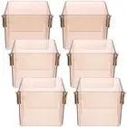 6 Pcs Storage Partition Board Closet Dresser Drawer Plastic Separator