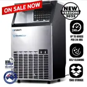 New Commercial Ice Cube Maker Machine Auto Home Business Café Portable Domestic