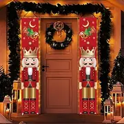 Merry Christmas Door Banner Porch Sign Christmas Door Banner Hanging Believe Merry Christmas Door Porch Sign Indoor Outside Yard Garden Party Decor