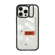 iPhone 16 Pro Max Impact Ring Stand Case MagSafe Compatible HOLOgram (White)