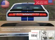 2 Pcs Gurney Flap Trunk Decklid Spoiler Wickerbill Fit 08-14 Dodge Challenger