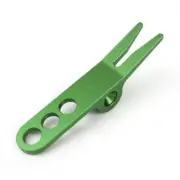 "ONESHOTGOLF Aluminum Divot Pivot Tool Replicant Style Green"