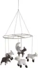 Baby Mobile Co-op Wool Felt Lambs for Cot Crib Nursery Hanging Décoration Gift