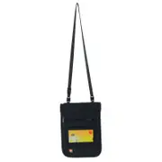 Milleni RFID Blocking Travel Neck Wallet Stash Passport Pouch Security Black