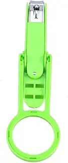 NOLITOY Pet Nail Clippers for Hedgehogs Hamsters Mini Grooming Scissors Magnifying Glass Stainless Steel Plastic Easy Spring Release Handle Random