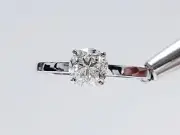 1.00ctw Round Brilliant Diamond Solitaire Engagement Ring H Color