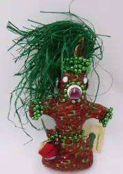 Voodoo Mischief Doll Vintage 2001 NWT 11" tall Handmade