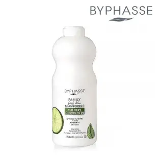 【BYPHASSE 蓓昂斯】綠茶萊姆清爽蓬鬆洗髮精750ml(西班牙原裝進口)