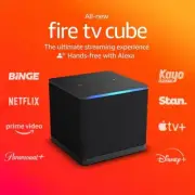 Amazon Fire TV Cube With Alexa Voice Remote TV Control 4K UltraHD Streaming Box