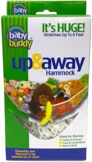 Baby Buddy up and Away Hammock, White