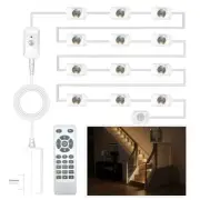 Smart Stair Lights Motion Sensor Indoor, Plug-in Stairway Lights Indoor with