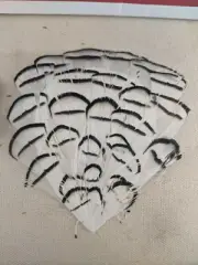 ONE Pheasant PAD - Black/White Feathers (Headband/Halloween/Craft)