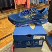 Size 9.5D Men's - Brooks Levitate 6 - Classic Blue/Orange - 1103951D405