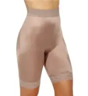 Rago Shapewear Light Shaping High Waist Long Leg Mocha Bike Short Size 56/14XXL