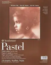 Strathmore 400 Series Pastel Pad 11x14 24 Sheets Acid Free Textured Paper