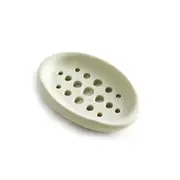 5Pcs Shower Box Draining Soap Holder Draining Tool Non-Slip Bath Gadgets Silicone Hollow Dish